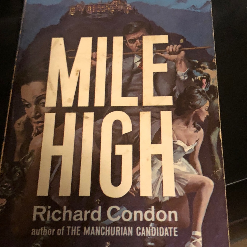 Mile High by Richard Condon - Vintage Thriller Paperback